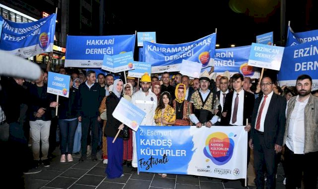Esenyurt'ta 2. Kardeş Kültür Festivali başladı