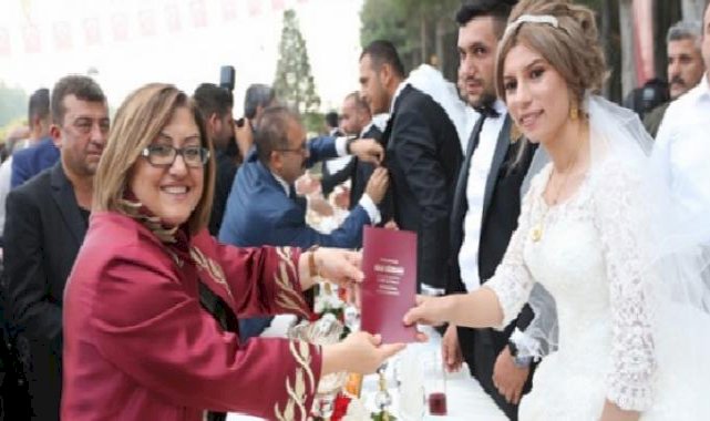 Gaziantep'ten toplu nikah şöleni