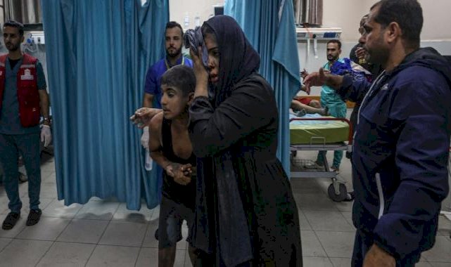 Gazze gece boyunca bombalandı