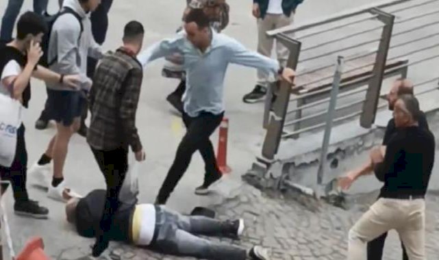 İstanbul'da ev sahibi baba-oğul, kiracılarını öldüresiye darbetti: O anlar kamerada