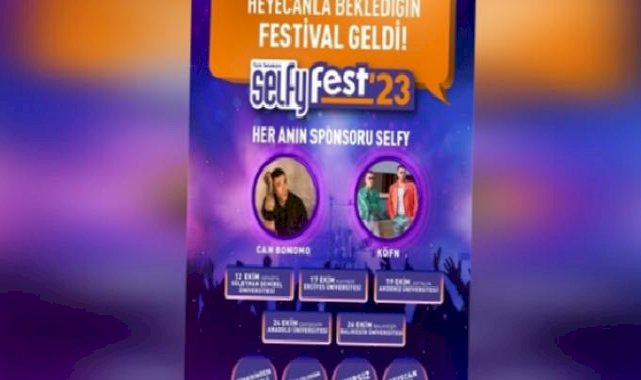 Kampüslerde festival heyecanı: Selfy Fest’e geri sayım başladı