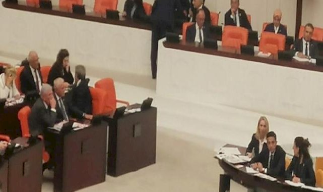 TBMM Genel Kurulu'nda Saadet Partili ve Gelecek Partili vekillerin 'yer' krizi