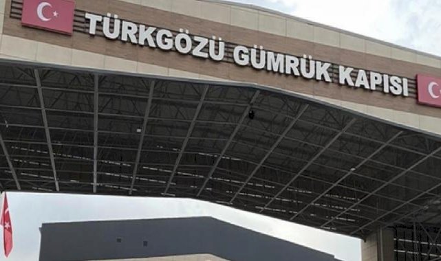 Türkgözü Gümrük Kapısı'nda araç çıkışı yüzde 65 arttı