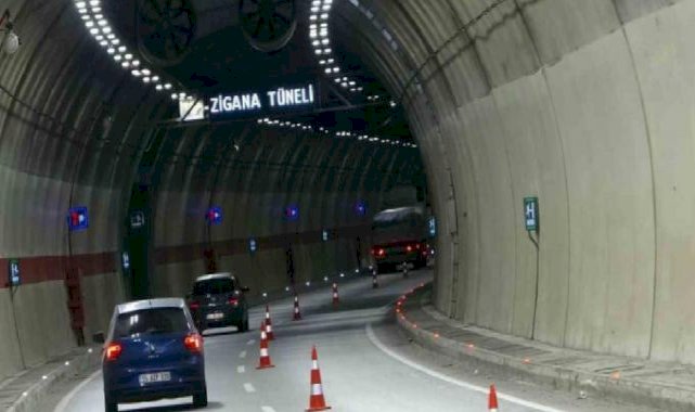 Yeni Zigana Tüneli’nden 5,5 ayda 1 milyonun üzerinde araç geçti