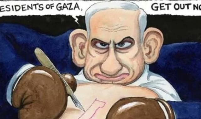 The Guardian gazetesinde Netanyahu krizi! 40 yıllık karikatürist kovuldu