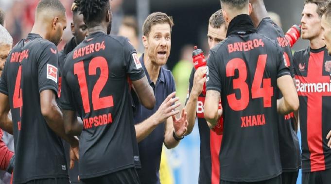 Xabi Alonso&#039;nun ekibi Bayer Leverkusen, namağlup devam ediyor