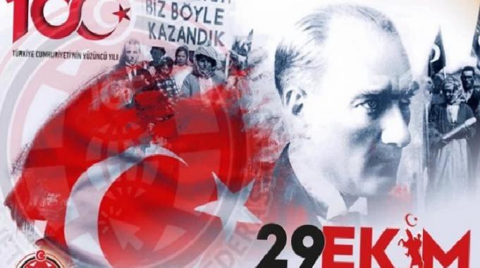 Yaşasın Cumhuriyet... Cumhuriyetimiz 100 yaşında