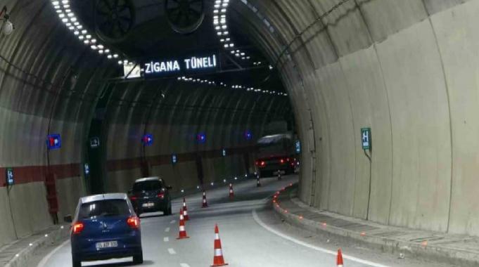 Yeni Zigana Tüneli’nden 5,5 ayda 1 milyonun üzerinde araç geçti