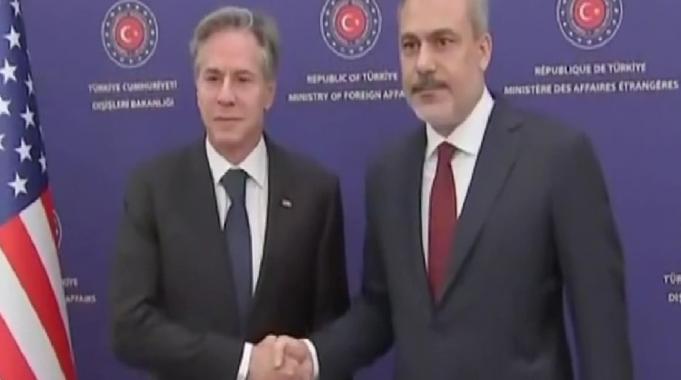 ABD Dışişleri Bakanı Blinken Ankara'da: Hakan Fidan'la görüştü
