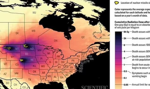 ABD'deki nükleer savaş 300 milyonu insanı yok edebilir