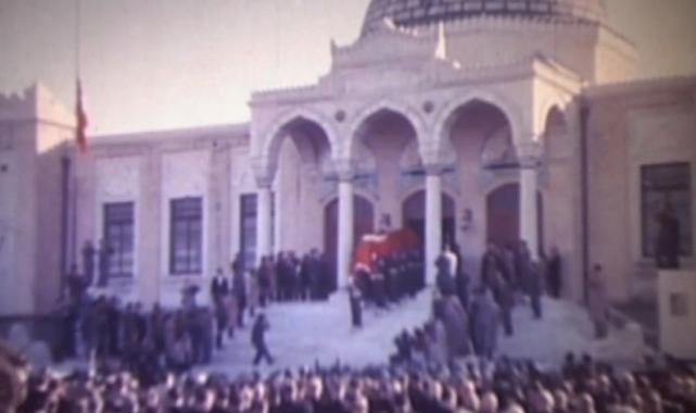 Atatürk'ün nşının Anıtkabir'e naklinin renkli görüntüleri ortaya çıktı