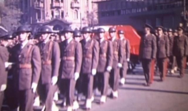 Atatürk'ün nşının Anıtkabir'e naklinin renkli görüntüleri ortaya çıktı