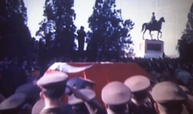 Atatürk'ün nşının Anıtkabir'e naklinin renkli görüntüleri ortaya çıktı