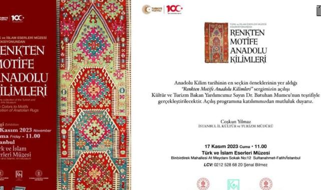 Batuhan Mumcu'dan 'Renkten Motife Anadolu Kilimleri' sergisine ziyaret