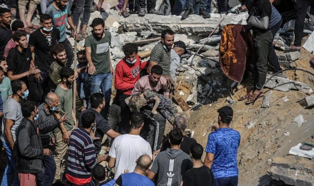 BM: İsrail'in Cibaliya Mülteci Kampı saldırısı savaş suçu