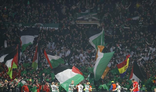 Celtic taraftarı, Filistin'e olan desteğine devam edecek