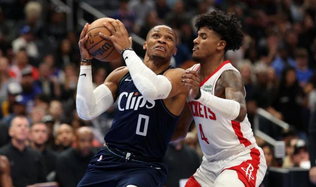 Clippers, Rockets'ın 6 maçlık galibiyet serisini bitirdi