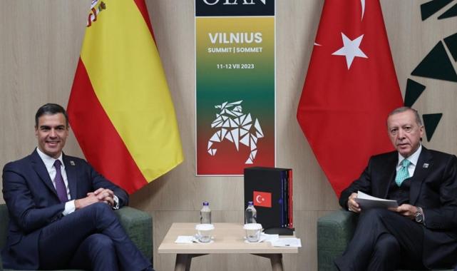 Cumhurbaşkanı Erdoğan, İspanya Başbakanı ile görüştü