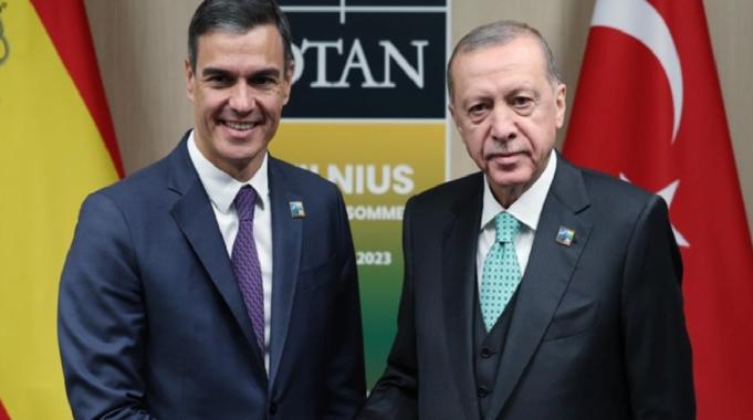 Cumhurbaşkanı Erdoğan, İspanya Başbakanı ile görüştü