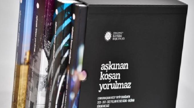 Cumhurbaşkanı Erdoğan’ın 4 yıllık tüm çalışmaları kitaplaştırıldı