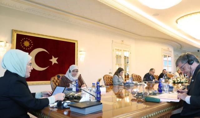 Emine Erdoğan, BM Sıfır Atık Danışma Kurulu'nun ilk toplantısında