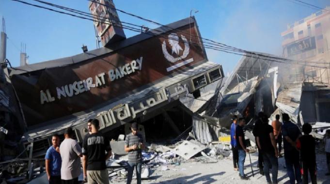 Gazze açlığa teslim! Fırınların çoğu yıkıldı