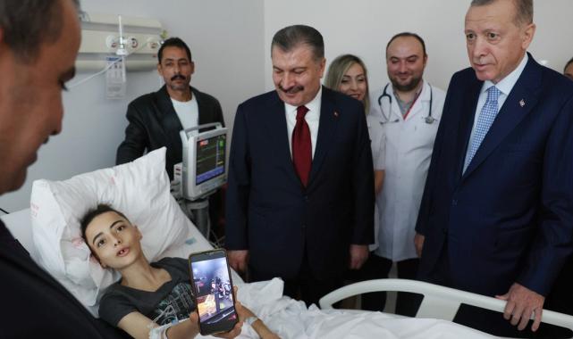 Gazze'den getirilen kanser hastası çocuk CZN Burak ile yemek yapmak istediğini söyledi