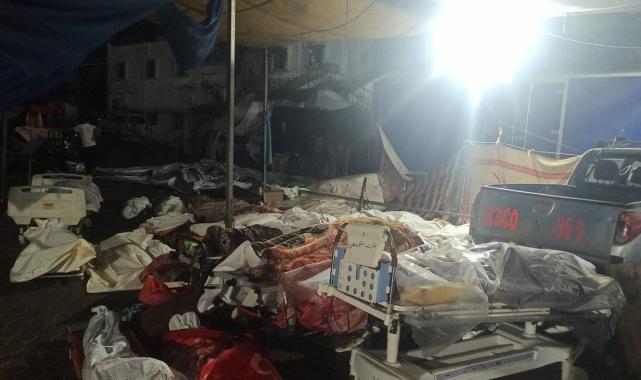 Hamas güçleri, Şifa Hastanesi'ne saldırıdan Biden'i sorumlu tutuyor