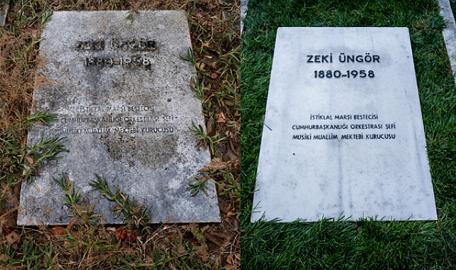 İBB, İstiklal Marşı&#039;nın bestecisi Osman Zeki Üngör&#039;ün mezarını koruma altına aldı