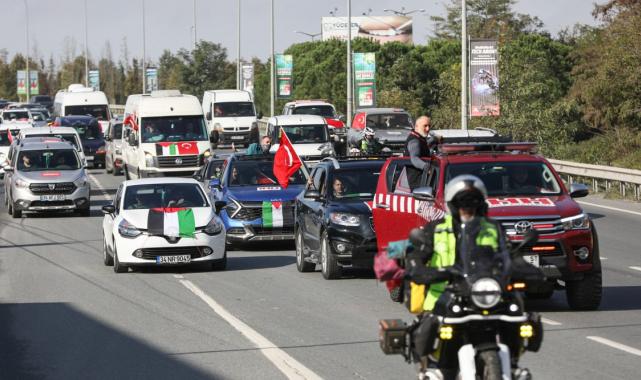 İHH'nın 'Filistin İçin Özgürlük Konvoyu' yola çıktı