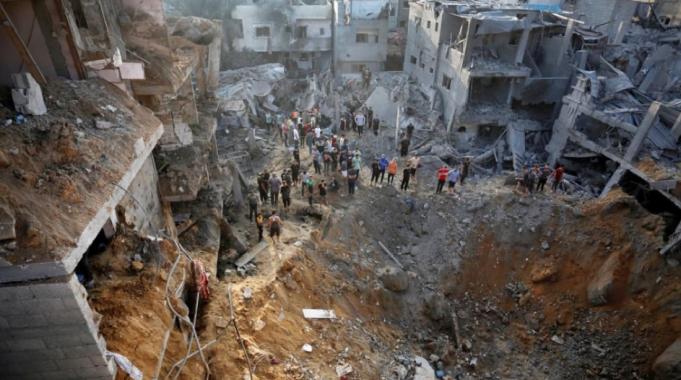 İsrail, Maghazi mülteci kampını yine vurdu