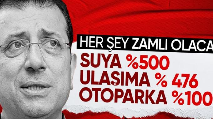 İstanbul&#039;da son 4,5 yılda yapılan zamlar! Su fiyatı yüzde 500 arttı