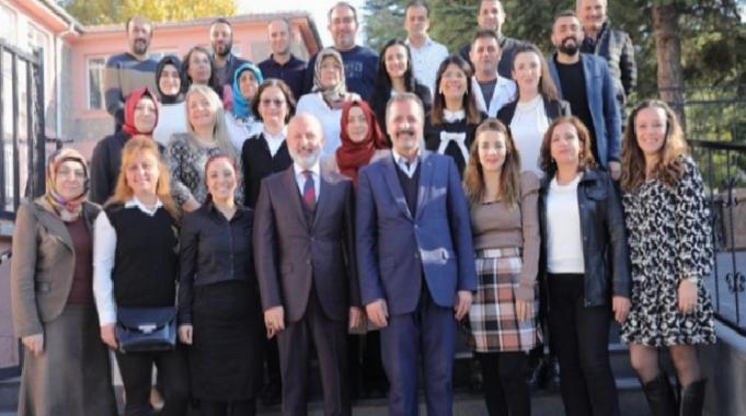 Kayseri Kocasinan&#039;dan öğretmenlere özel Türk kahvesi