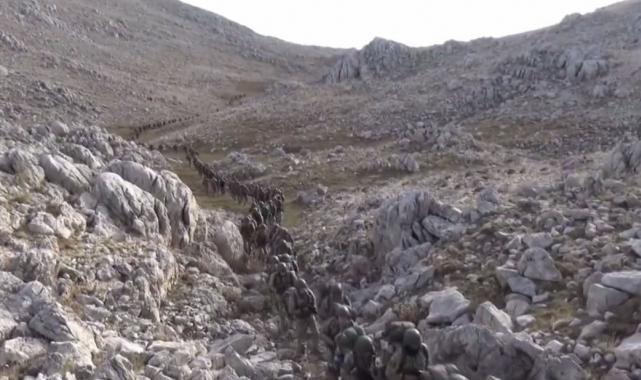 Komandolardan Davraz Dağı’nda 100’üncü Yıl Tırmanışı