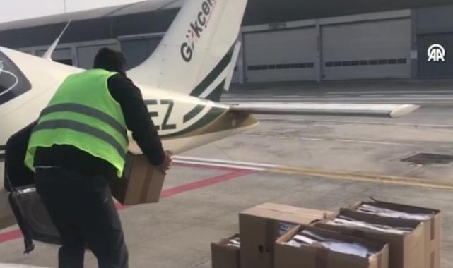 Kuduz ile mücadele için havadan aşılı yem atılıyor