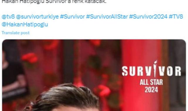 Kurtlar Vadisi’nin yıldızıydı! Acun Ilıcalı açıkladı: Survivor 2024 yeni yarışmacısı…