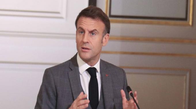 Macron&#039;dan İsrail&#039;e: Gazze&#039;yi bombalamayı durdur