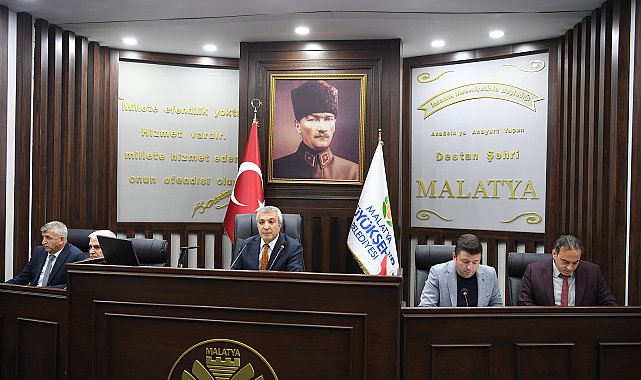 Malatya Büyükşehir Belediyesi kasım ayı meclis toplantıları sona erdi