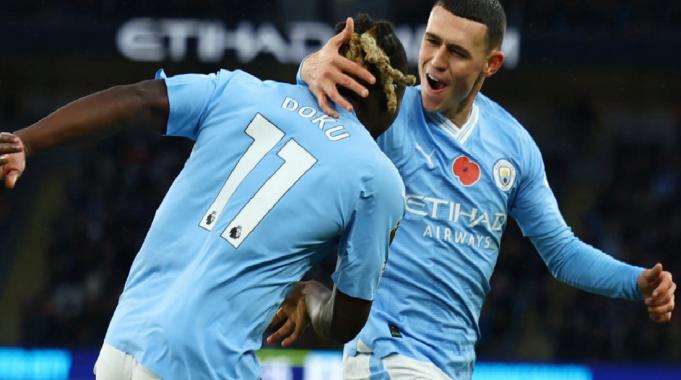 Manchester City'den Bournemouth'a yarım düzine gol!