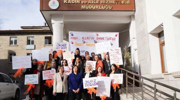 Nevşehir Belediyesi'nden kadına şiddete mücadele programı