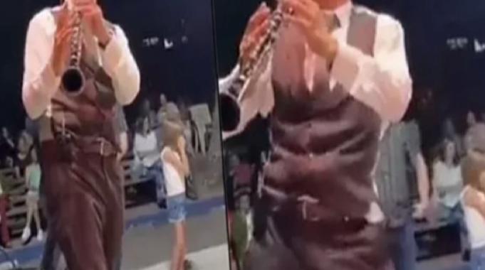 Özgür Özel ve Ekrem İmamoğlu&#039;na benzeyen klarnetçi tekrar gündem oldu