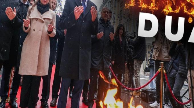 Özgür Özel'den Saraybosna’da ‘Sonsuz Ateş Anıtı’na ziyaret