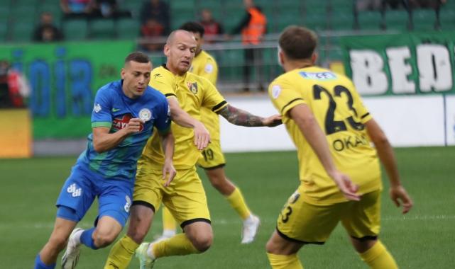 Rizespor, İstanbulspor önünde 3 puanı tek golle aldı