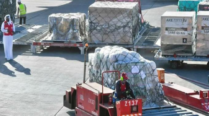 Suudi Arabistan, Gazze'ye 35 ton yardım gönderdi