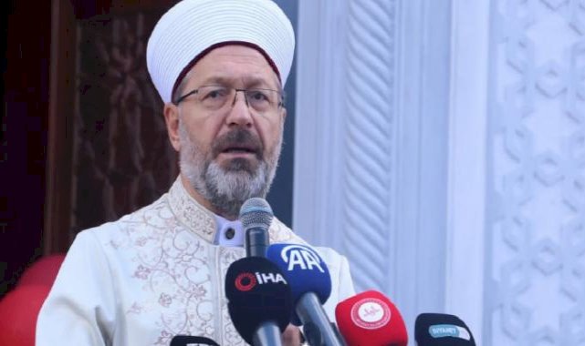 Ali Erbaş: Cinayetlere seyirci kalmak insanlığın ayıbıdır