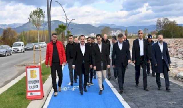 Başkan Yılmaz: “Uluslararası standartlarda konforlu bir yol yaptık”