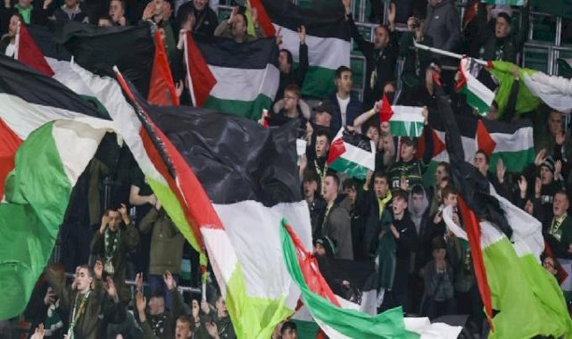 Celtic taraftarı, Filistin'e olan desteğine devam edecek