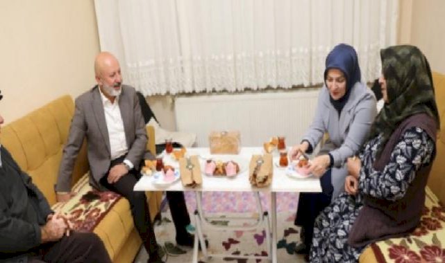 Çolakbayrakdar ailesinden çölyak hastasına ziyaret