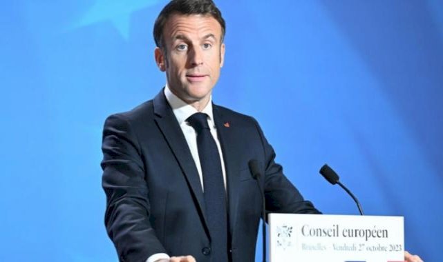 Emmanuel Macron'dan İsrail'e sivilleri bombalamayı durdurun çağrısı