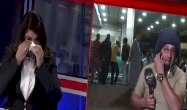 Filistinli muhabirin İsrail'in saldırılarına tepkisi: Kask ve çelik yeleğini çıkardı